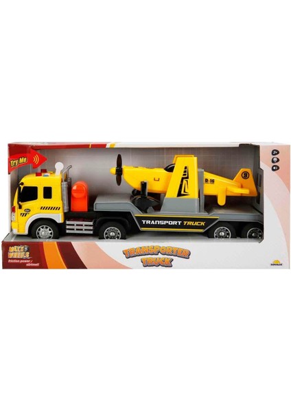 Luxury 1:16 Maxx Wheels Sesli ve Işıklı Transporter Tır 40 cm 1 Adet