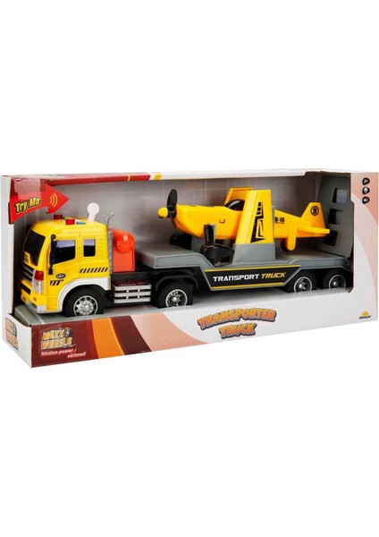 Luxury 1:16 Maxx Wheels Sesli ve Işıklı Transporter Tır 40 cm 1 Adet fiyatları