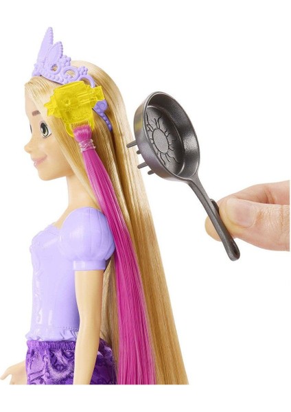 Luxury Disney Prenses Renk Değiştiren Sihirli Saçlı Rapunzel | HLW18 1 Adet fırsatları