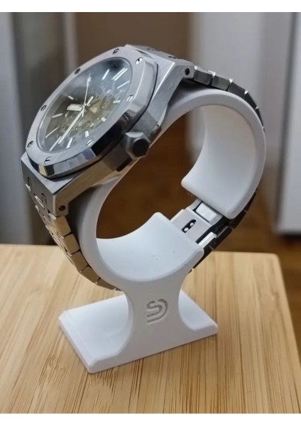 Luxury Beyaz Renk Saat Standı 1 Adet