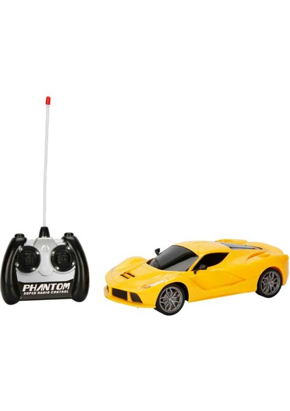 Luxury 1:16 Kara Şimşek Işıklı USB Şarjlı Uzaktan Kumandalı Araba 1 Adet
