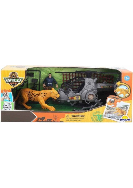 Luxury Wild Quest Leopar Kurtarma Oyun Seti 1 Adet