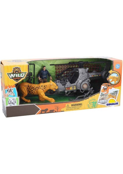 Luxury Wild Quest Leopar Kurtarma Oyun Seti 1 Adet