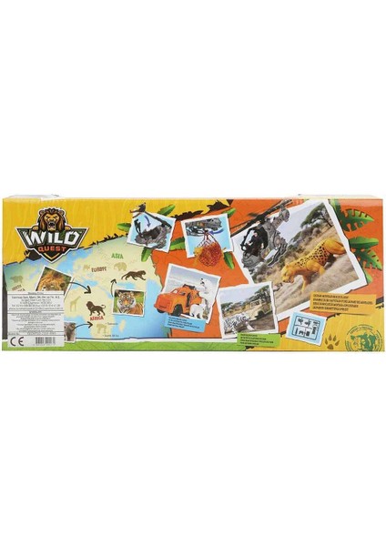 Luxury Wild Quest Leopar Kurtarma Oyun Seti 1 Adet
