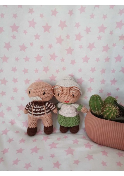 Luxury Sevimli Tonton Nine Oyuncak Bebek Amigurumi 1 Adet