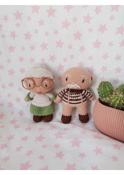 Luxury Sevimli Tonton Nine Oyuncak Bebek Amigurumi 1 Adet
