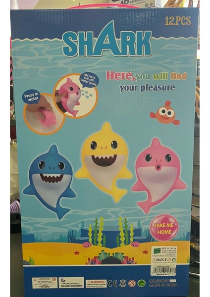 Luxury Shark Müzikli Sesli 1 Adet