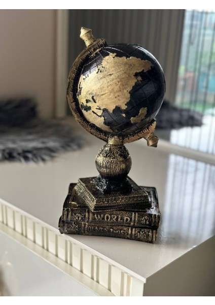 Luxury Gold Eskitme Detaylı Dekoratif Biblo 1 Adet modelleri