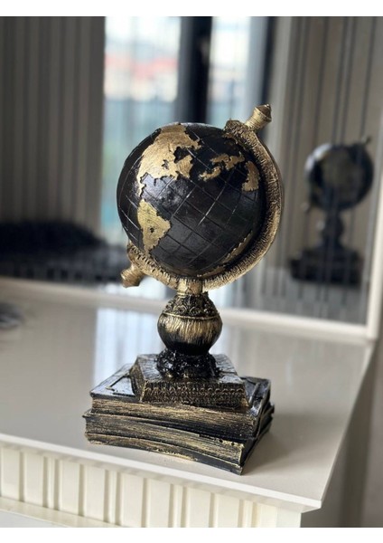 Luxury Gold Eskitme Detaylı Dekoratif Biblo 1 Adet fırsatları