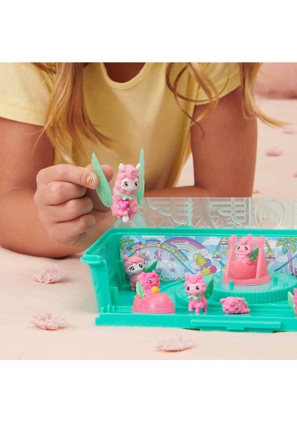 Luxury Rainbow Cation Lama Ailesi Yumurta Oyun Seti 1 Adet