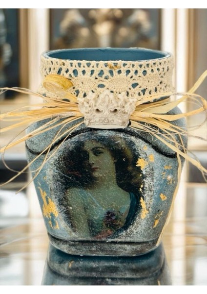 Luxury Izabel Tasarım Dekoratif Kavanoz 1 Adet