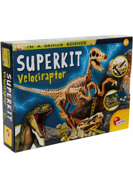 Luxury Bilim Seti: Super Kit Velociraptor 1 Adet
