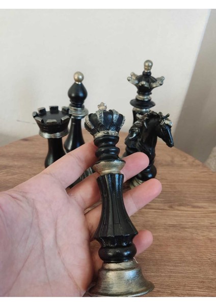 Luxury Satranç Taşı Biblo Seti, Dekoratif Satranç Takımı,şah, Vezir, At, Ev Dekorasyon, Salon Aksesuarları 1 Adet modelleri