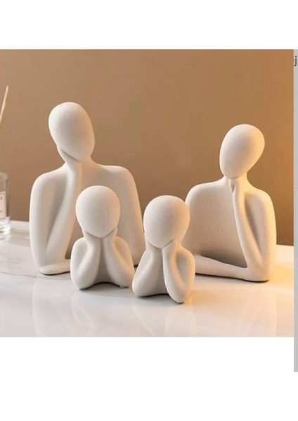 Luxury Dekoratif Biblo Aile Seti 1 Adet