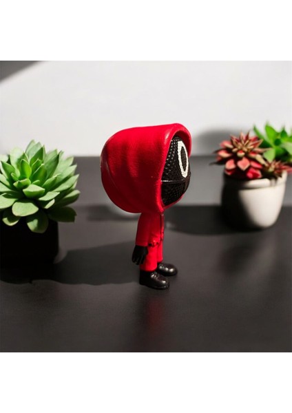 Luxury Squid Game Biblo Betonel Yapımı O Işaretli Bir Adet Büyük Boy En 7 Boy 11 cm 1 Adet modelleri