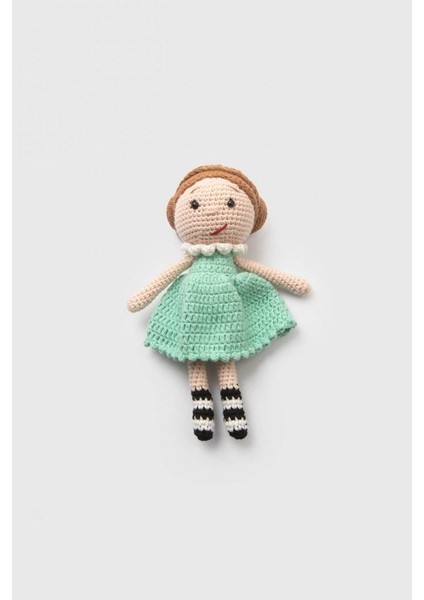 Luxury Amigurumi Oyuncak Bebek Yeşil 1 Adet