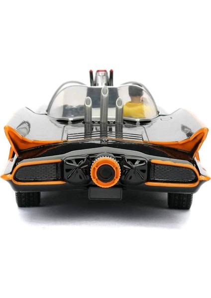 Luxury 1:24 Batman Classic Tv Series 1966 Batmobile Araba ve Figür (Batman ve Robin) 1 Adet