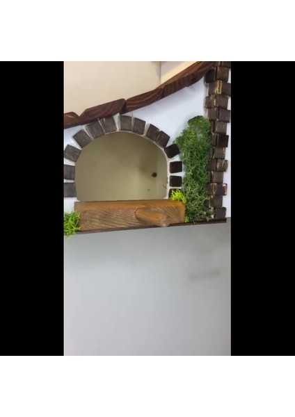 Luxury Trendwalldecor, Ahşap Kuş Evi, Kuş Yuvası, Otantik Duvar Dekoru, Oturma Odası Duvar Süsü 1 Adet fiyatları