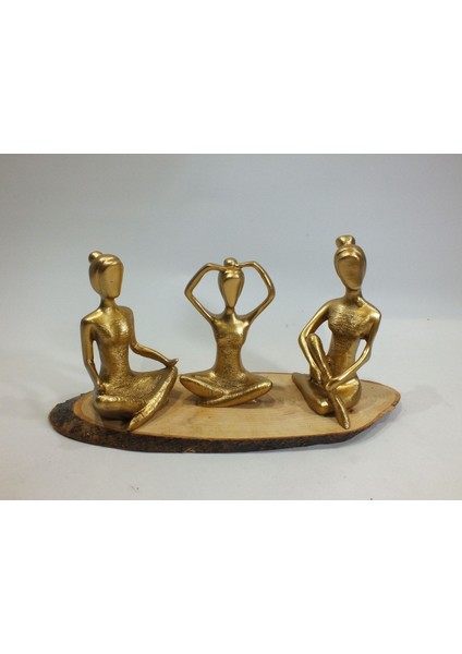 Luxury Yogacı Kızlar Biblo 1 Adet