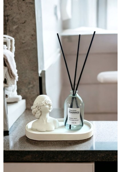 Luxury Dekoratrif Minyatür Kadın Büst Fresh Soft Oda Kokusu Set Standlı 1 Adet
