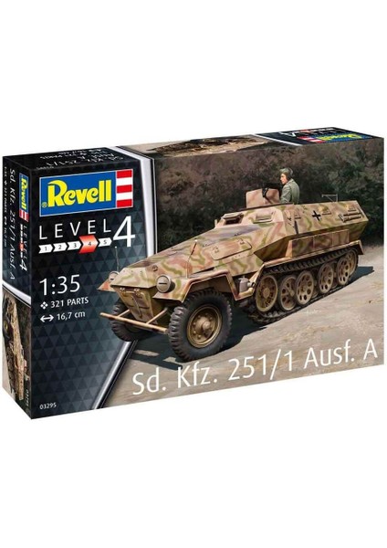 Luxury 1:35 Sd.kfz 251 1 Ausf.a VSO03295 1 Adet