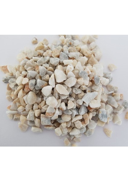 Luxury Dolomit Taş 1 kg 0,5-1 cm Dere Taşı Çakıl Taşı Bahçe Süs Taşı Dolamit Taş Dekoratif Taş 1 Adet