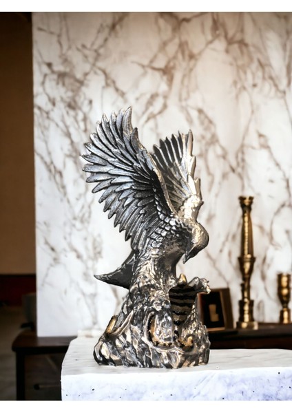 Luxury Dekoratif Kartal Biblo/heykel 1 Adet