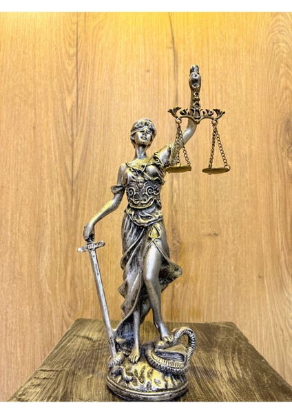 Luxury Adalet Tanrısı Themis Heykel Biblo 30CM 1 Adet