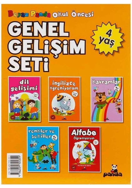 Luxury Okul Öncesi Genel Gelişim Seti 4 Yaş 1 Adet