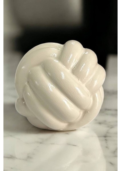 Luxury Düğüm Şeklinde Dekoratif Obje 9X9X9CM 1 Adet modelleri