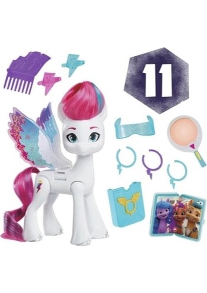 Luxury My Little Pony Kanat Sürprizi Zip Storm F6346 F6446 Lisanslı Ürün 1 Adet