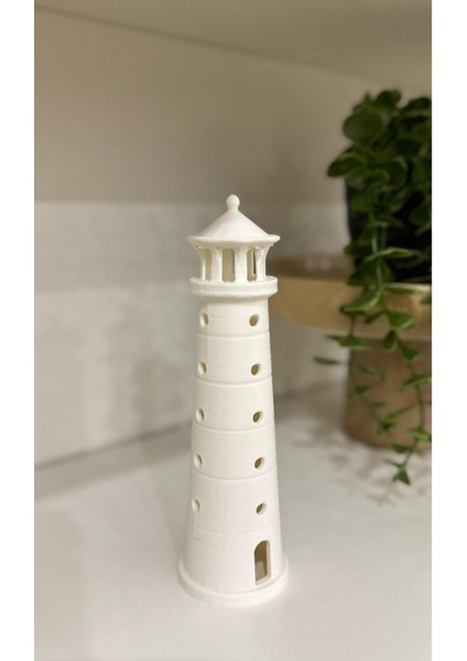 Luxury Deniz Feneri Dekor LED Mumlu 1 Adet modelleri