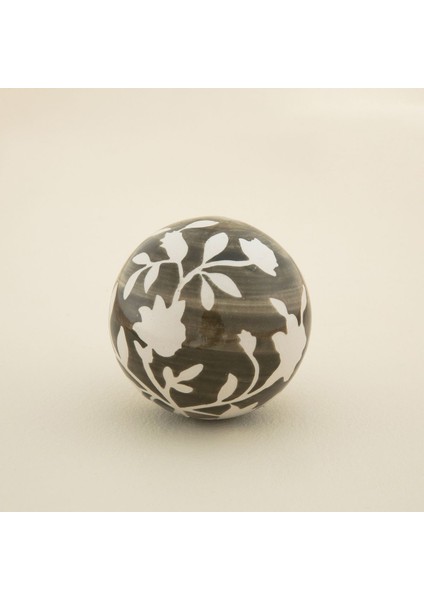 Luxury Lorea Orbs Dekoratif Obje 3 cm Natural 1 Adet
