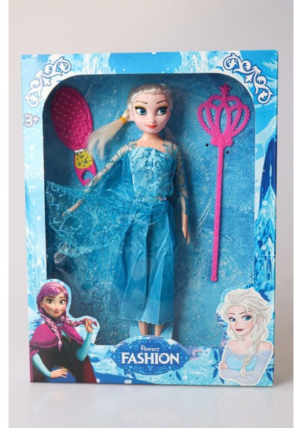 Luxury Dekomus Ile Frozen Elsa Oyuncak Bebek 1 Adet