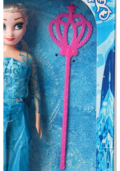 Luxury Dekomus Ile Frozen Elsa Oyuncak Bebek 1 Adet