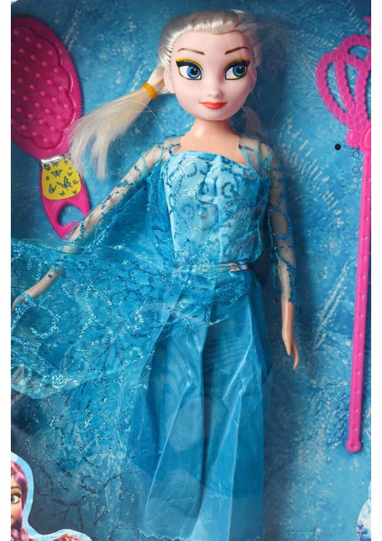 Luxury Dekomus Ile Frozen Elsa Oyuncak Bebek 1 Adet