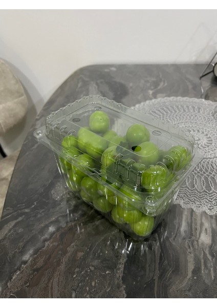 Plastik Pet Meyve Paketleme Kutusu 1 kg