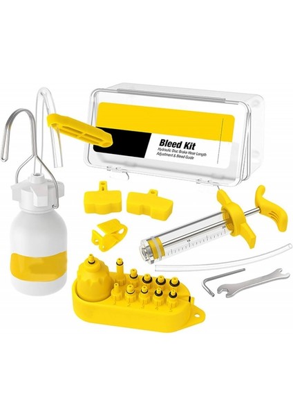 Bleed Kit Tüm Frenlere Uyumlu Hidrolik Fren Yağ Değişim Kiti