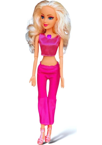 Luxury Barbie Müzikli Aksesuarlı Eklemli Bebek Oyun Seti 1 Adet fiyatları