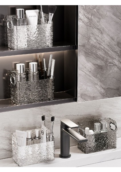 Luxury Çok Amaçlı Banyo Düzenleyici Parfüm Takı Makyaj Düzenleyici Organizer 1 Adet modelleri