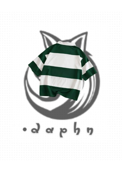 Unisex Çizgili Oversize Polo Yaka Yakası Fermuarlı Yeşil T-Shirt (Tişört) Şort 2'li Takım fiyatları