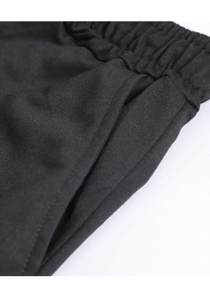 Ayı Baskılı Erkekler Için 2 Parça , Rahat Kısa Kollu Oversize T-Shirt ve Yazlık Bağcıklı Şort Takımı