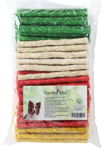 Gardenmix Munchy Çubuk Kemik 100’LÜ 12,5cm Ferrg