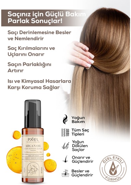 Vegan Saç Bakım Serumu 75 ml