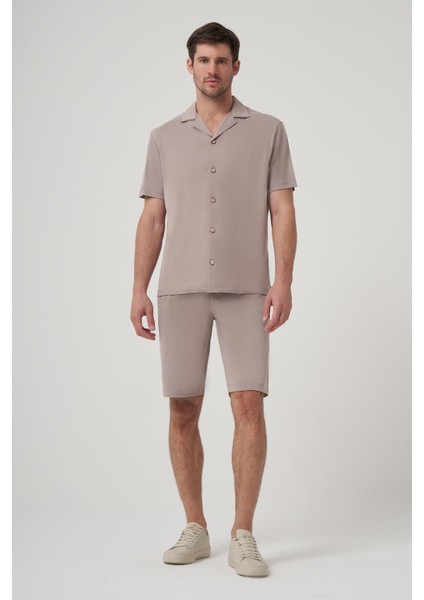 Maglia Mink Modal Içerikli Relaxed Fit Mono Yaka Süprem Gömlek fiyatları