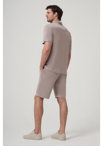 Maglia Mink Modal Içerikli Relaxed Fit Mono Yaka Süprem Gömlek fırsatları