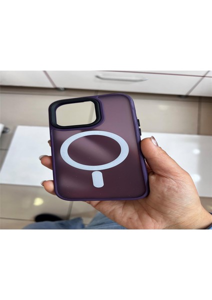 Apple iPhone 14 Pro Mat Magsafeli Silikon
