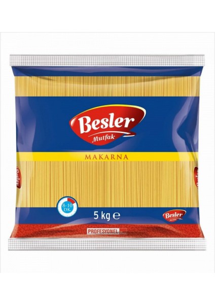 Mutfak Makarna Spaghetti 5 kg Ferrg