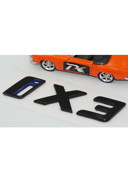 Yeni Ix3 Bagaj Siyah Kırmızı Abs Yazı Logo Bmw Ile Uyumlu fırsatları
