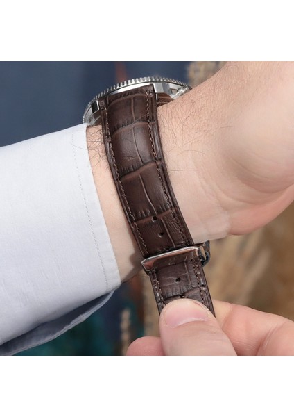 24 mm Deri Kordon 24 mm Deri Saat Kordonu 24 mm Deri Saat Kayışı 24 mm Watch Strap